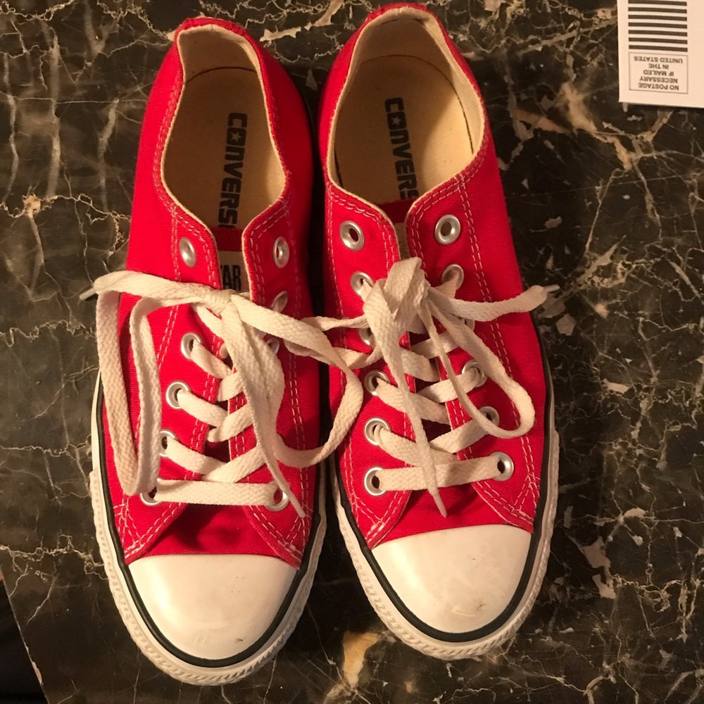 Red Converse Chuck Taylor